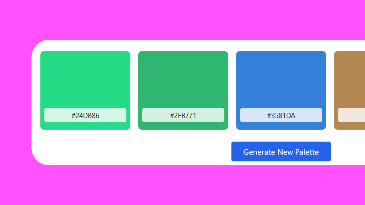 Color Palette Generator